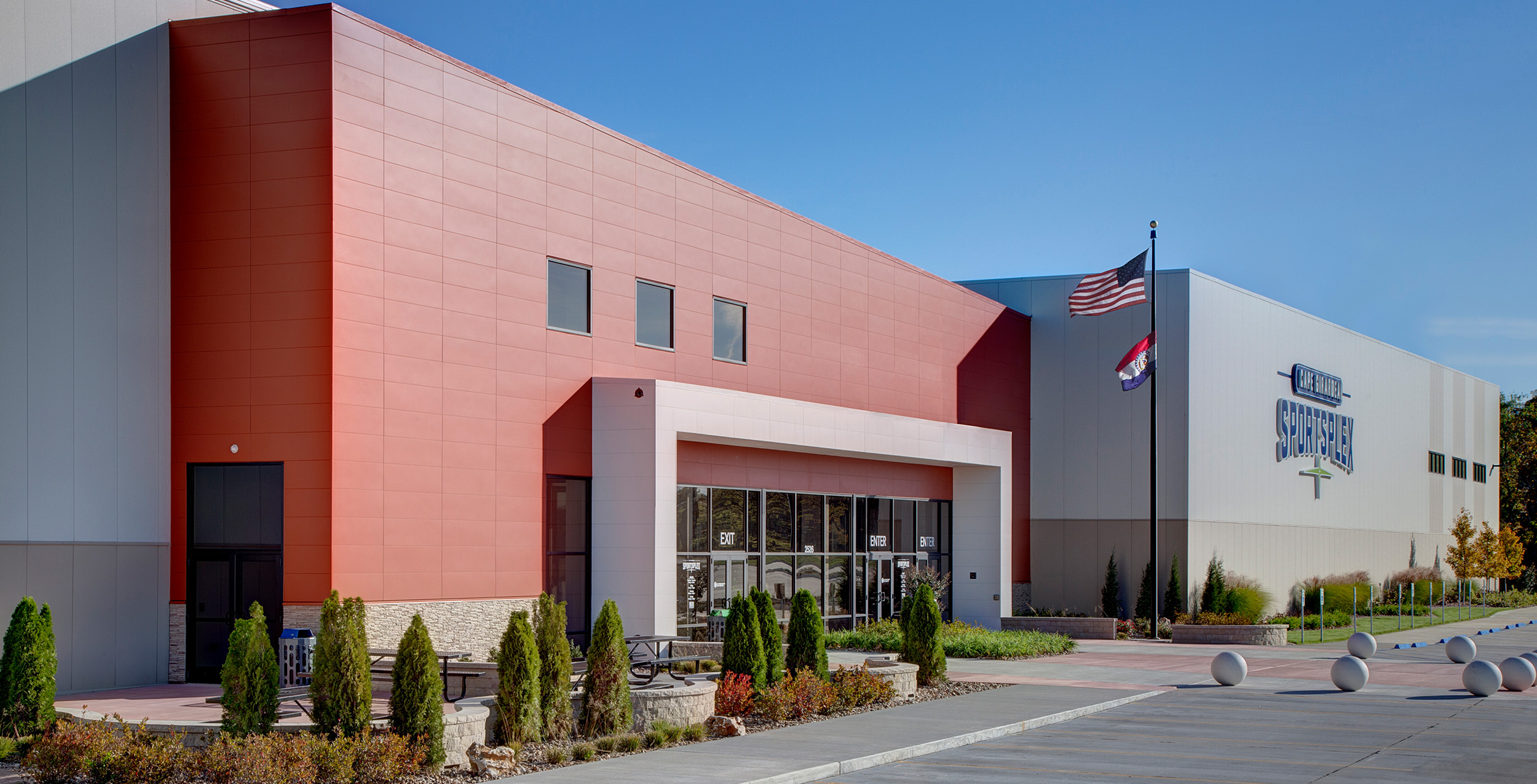 cape girardeau sportplex architecture interior design recreation