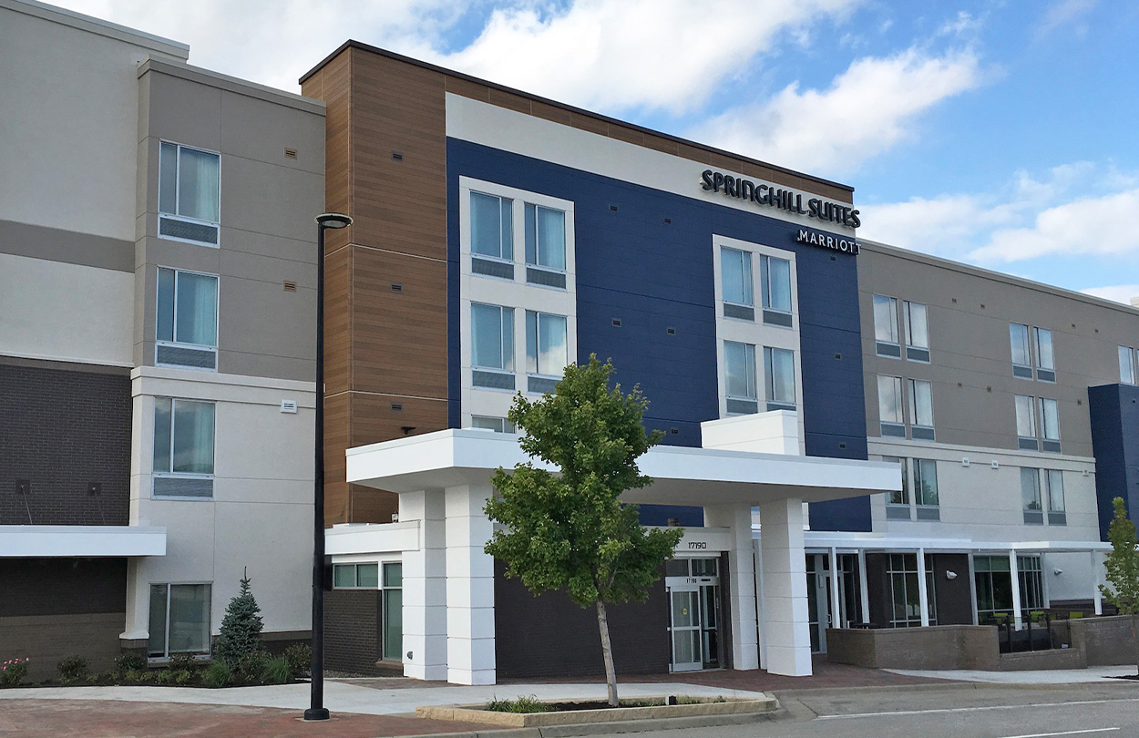 springhill suites lenexa architecture interior design hospitality