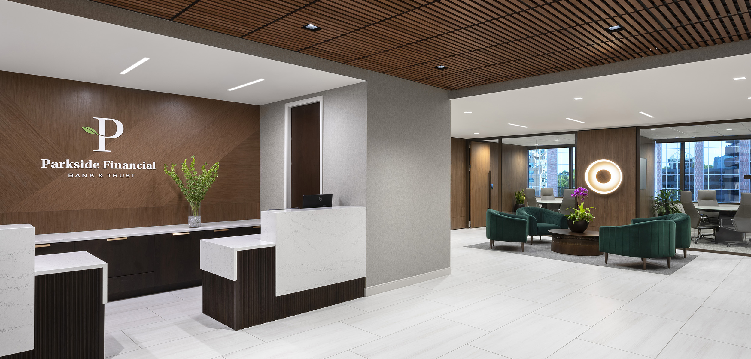 parkside financial architecture interior design workplace